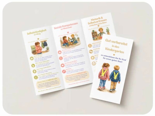 Gut vorbereitet in den Kindergarten - Drucklizenz für den Kindergarten