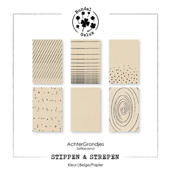 AchterGrondjes | Stippen & Strepen
