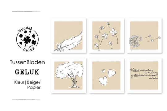 TussenBladen | Geluk