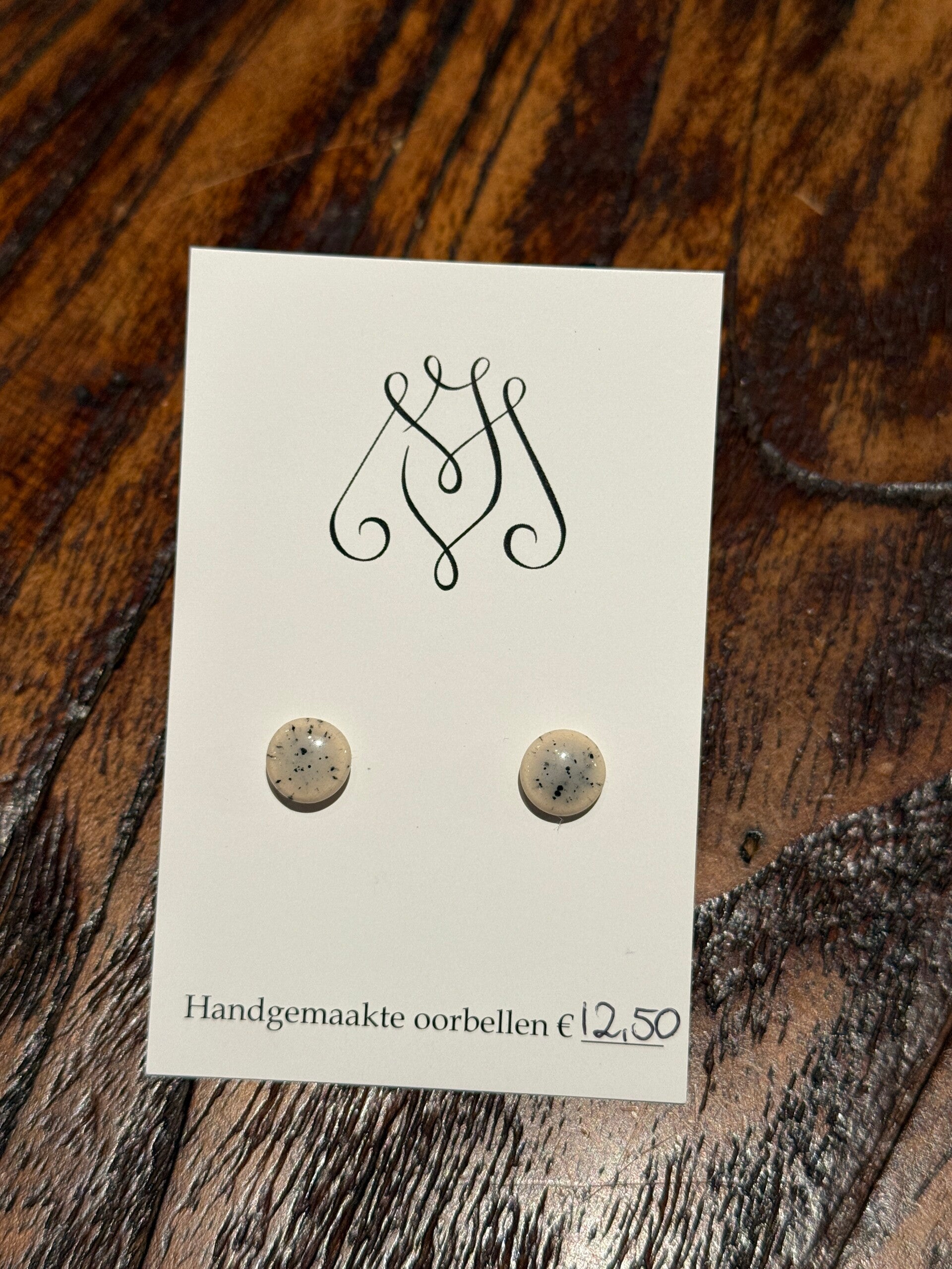 Oorbellen keramiek | Spikkel