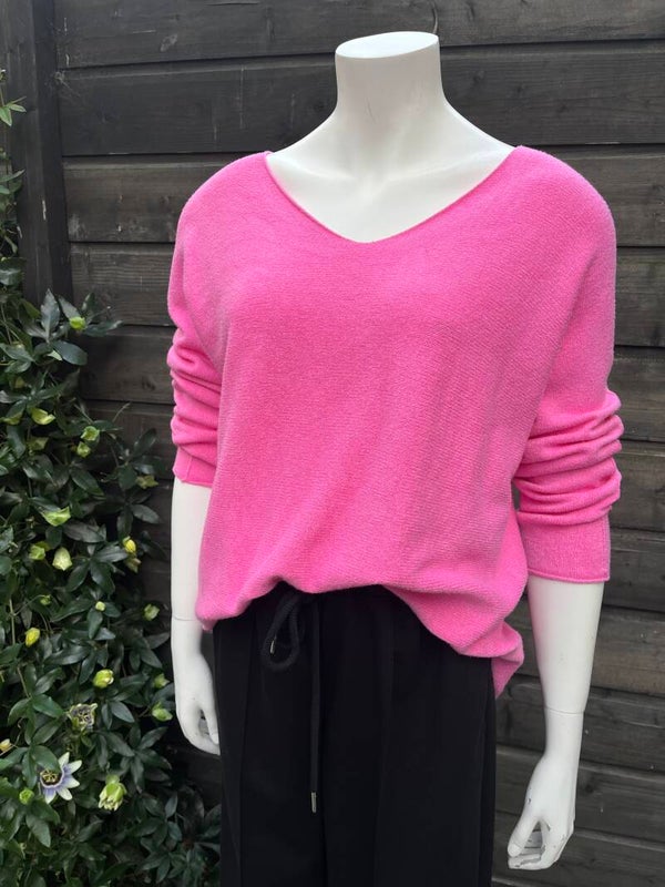 VED-Basic trui | donkerroze