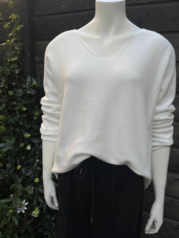 VED-basic trui | wit