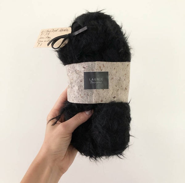 Tunisian Fluffy Alpaca Snood Knit Kit