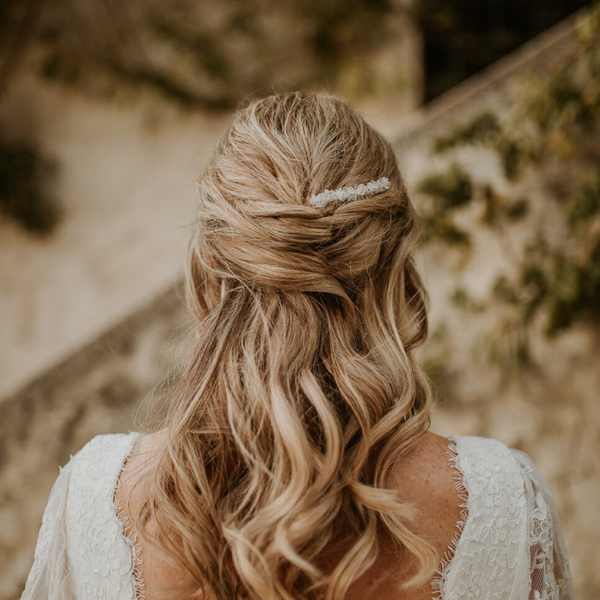 Comb Louisa with Clear Quartz WS