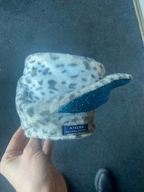 Tulband sneeuwpanter licht blauw