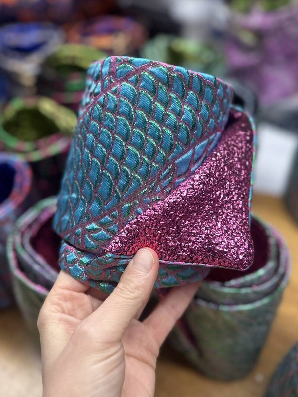 Tulband zeemeermin turquoise