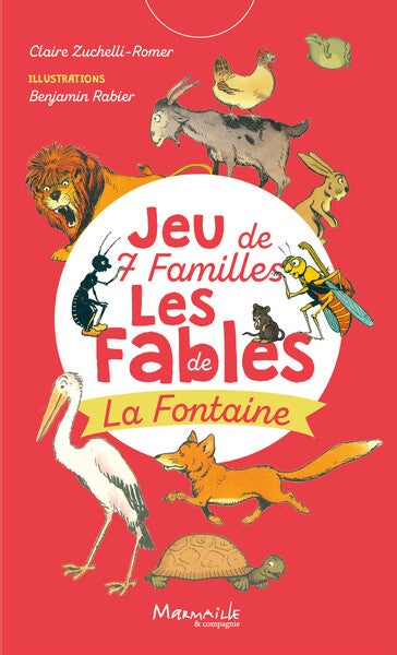 Jeu de 7 familles les fables