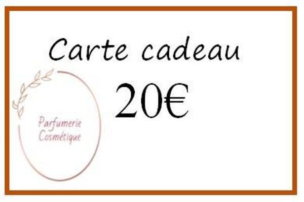 Carte cadeau 20€
