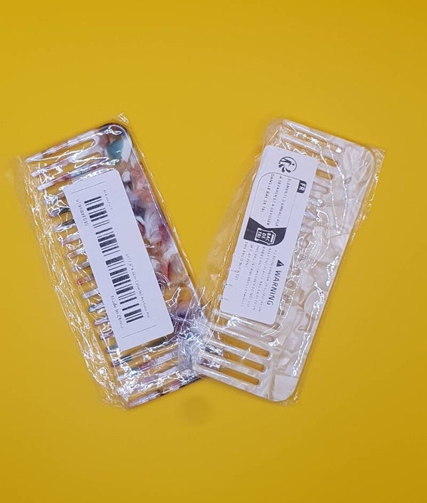 Peigne à dents larges de voyage