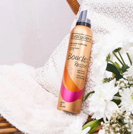 Boucles Ressort - Mousse Coiffante Kératine 250ml