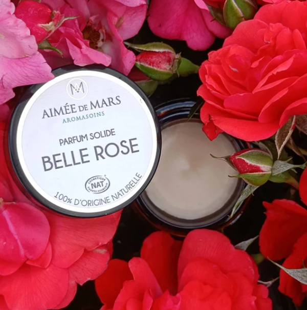 Belle Rose Parfum Naturel Solide 15g
