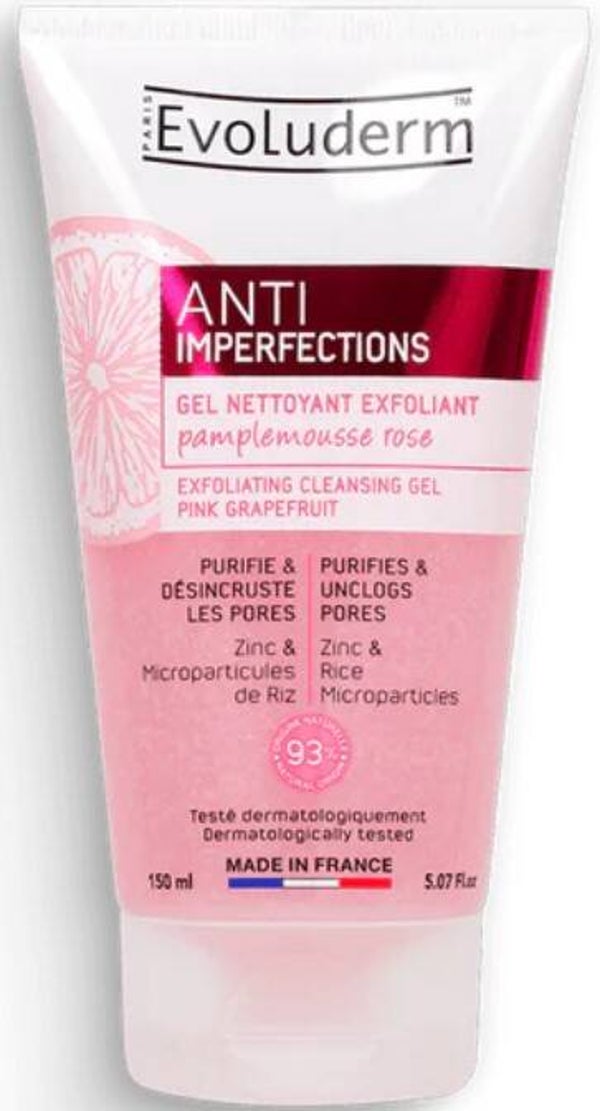 Gel Nettoyant Exfoliant Anti Imperfections 150ml