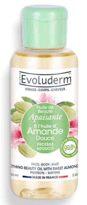 Huile de Beauté Apaisante à l’huile d’Amande Douce 100ml