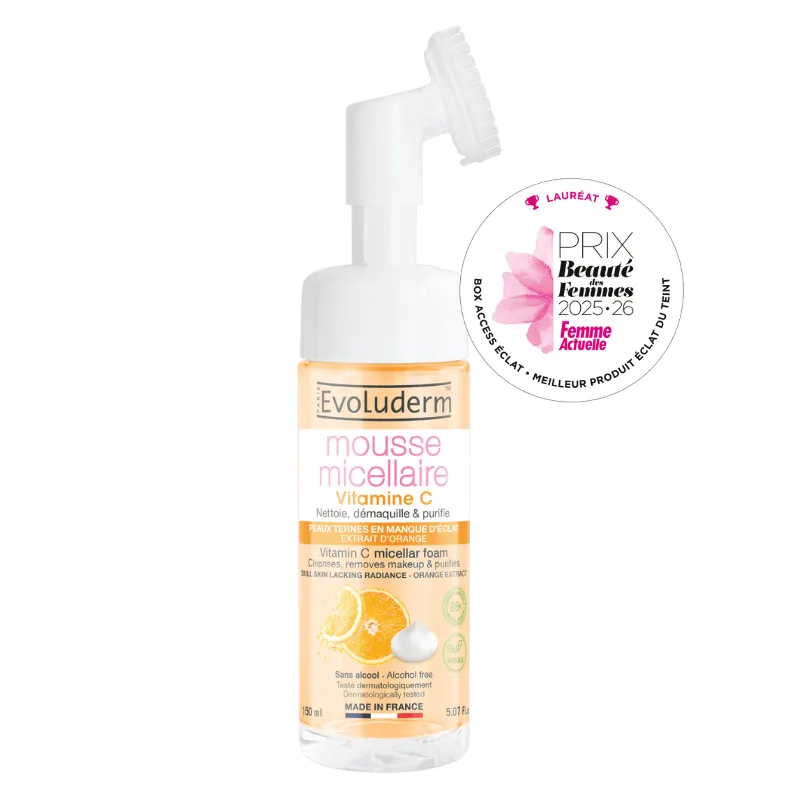 Mousse nettoyante vitamine C 150ml