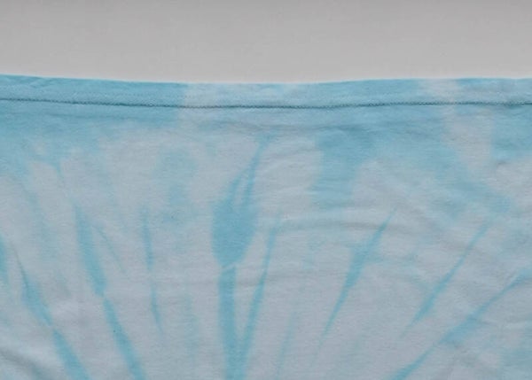 Tie dye lichtblauw