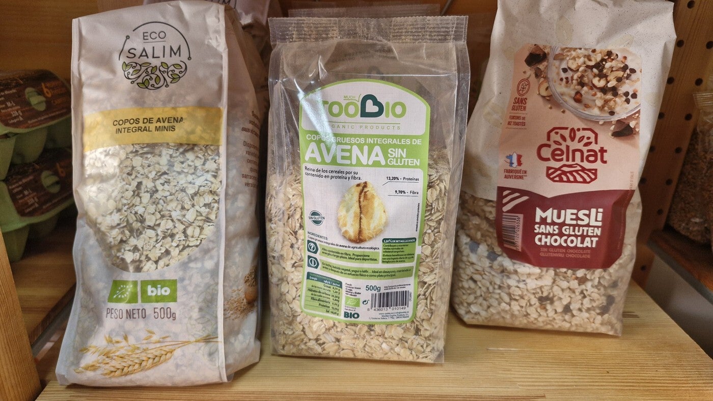 Avena y muesli disponibles en La Cosecha