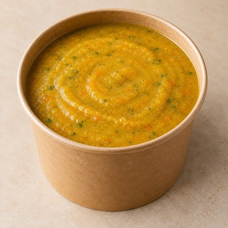 Puré de verduras, imagen referencial