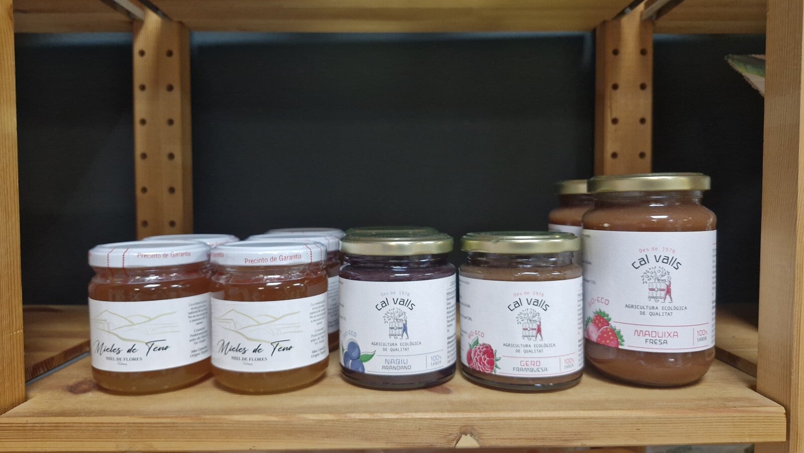 Mieles y mermeladas disponibles en Nuestra Despensa de La Cosecha