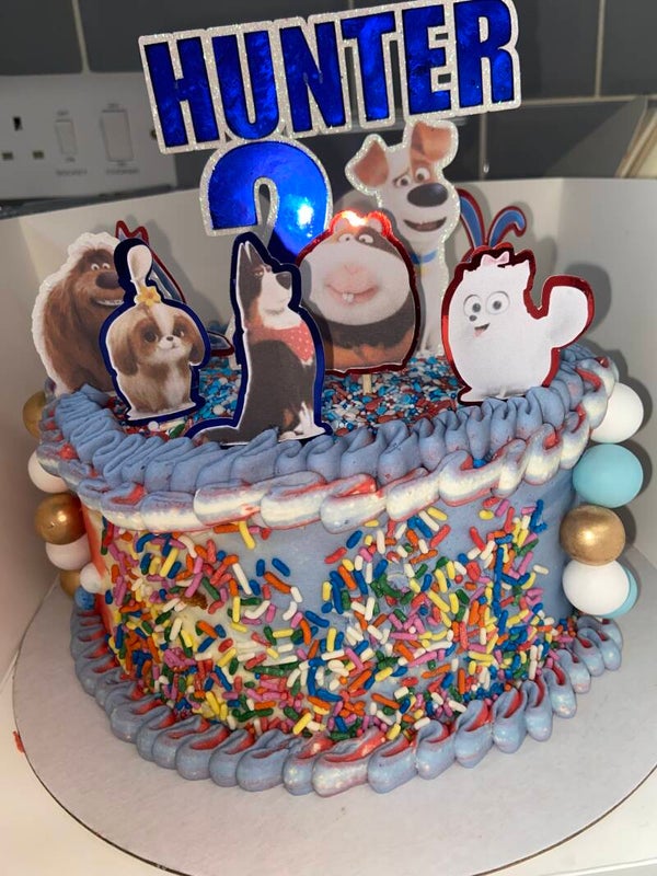 Birthday Cake 1 tier (2 layers x 7”) *READD DESCRIPTION BEFORE ORDERING*