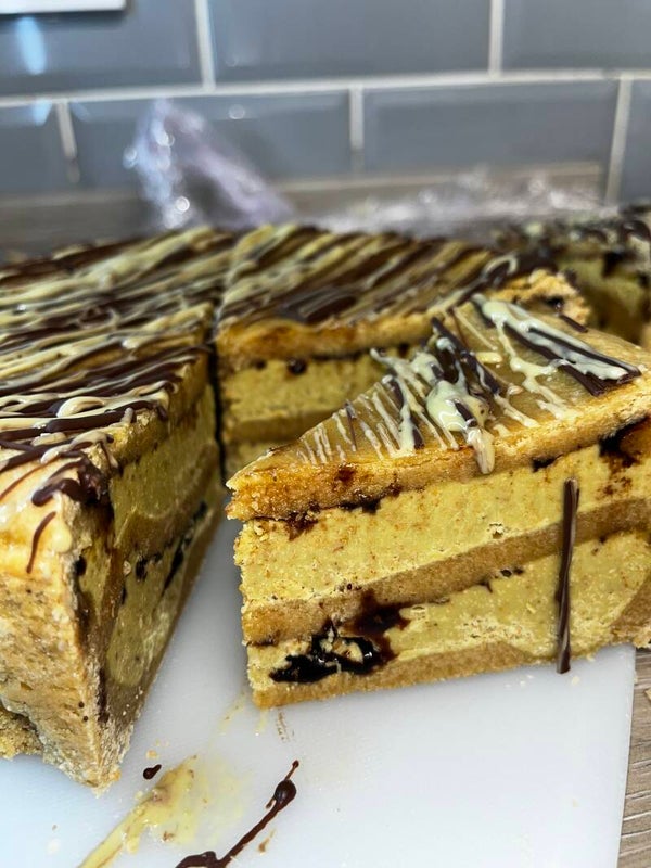 Dubai Chocolate Cookie Pie