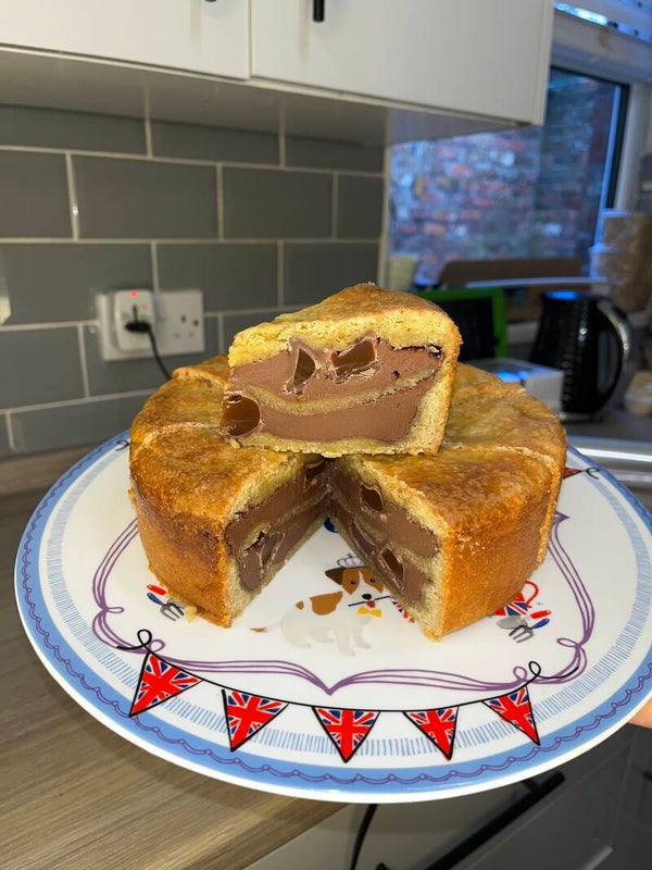 Rolo cookie pie (full pie)