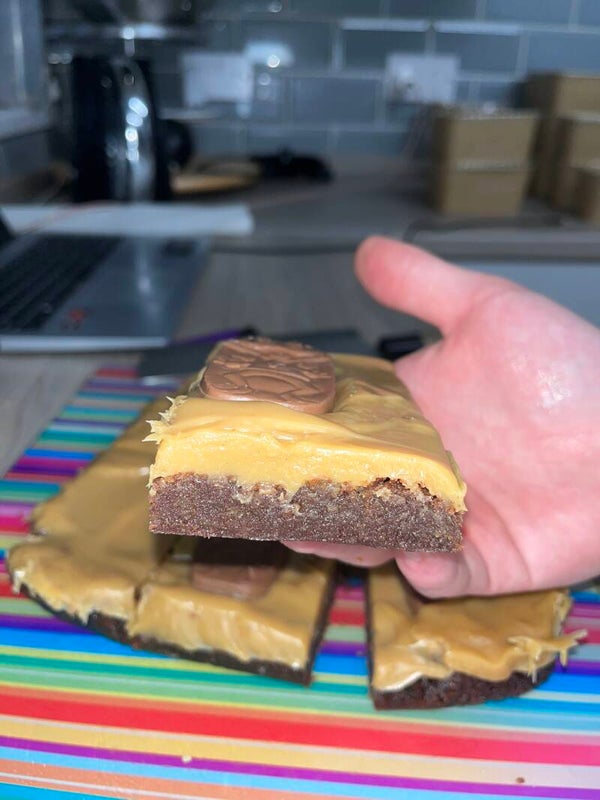 Fredo caramel brownies