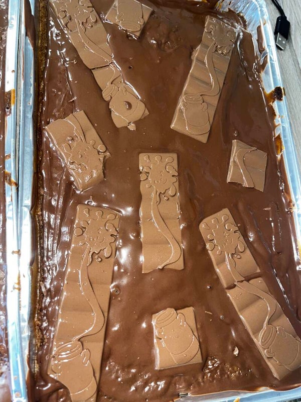 Dairy milk Brownie (tray/slice)