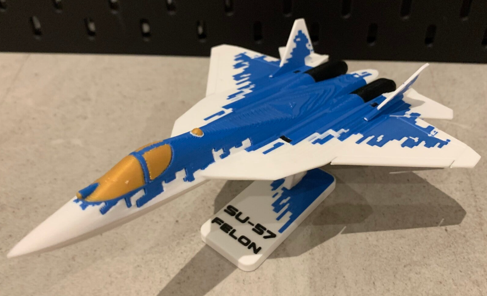 SU-57 Felon - Blue & White