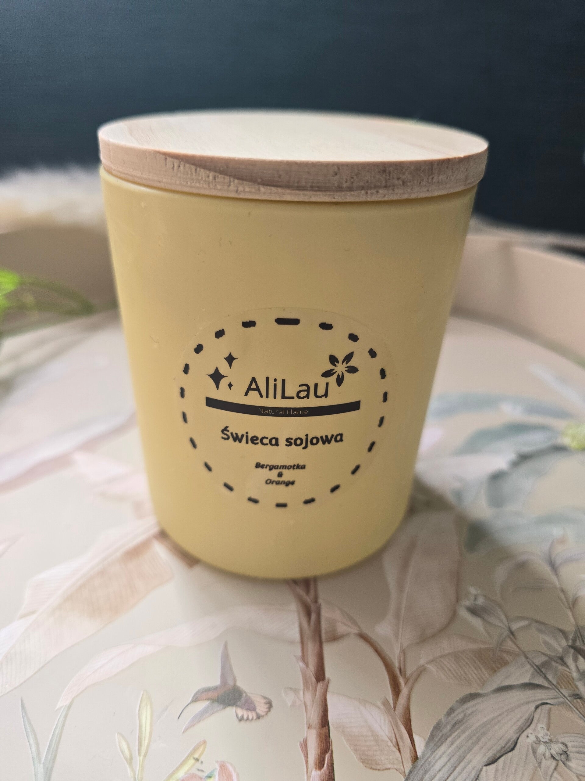 Świeca sojowa;  Bergamotka & Orange