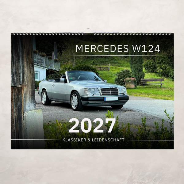 Mercedes W124 Kalender 2027