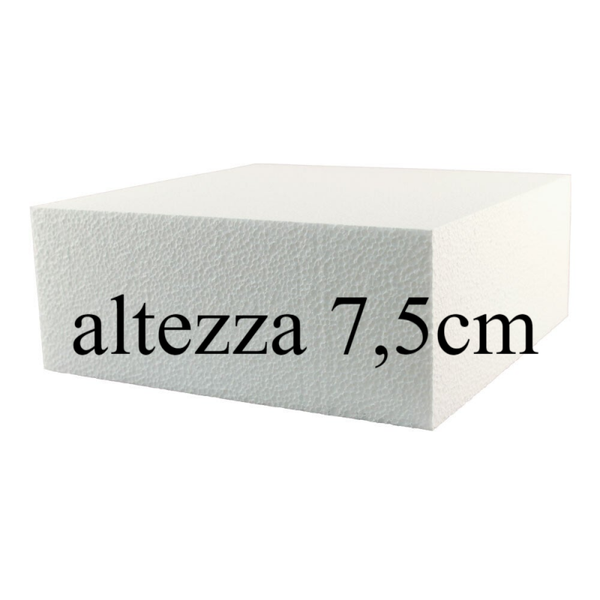 Quadrata altezza 7,5 cm