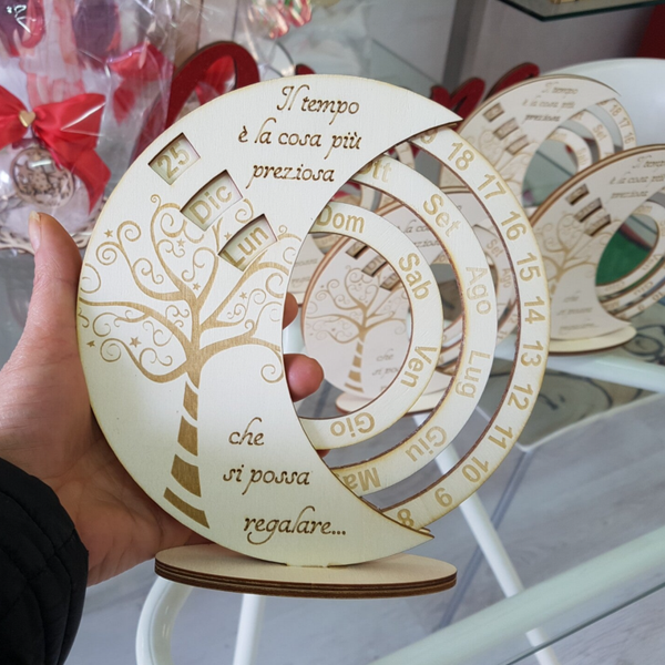 calendario perpetuo 18cm