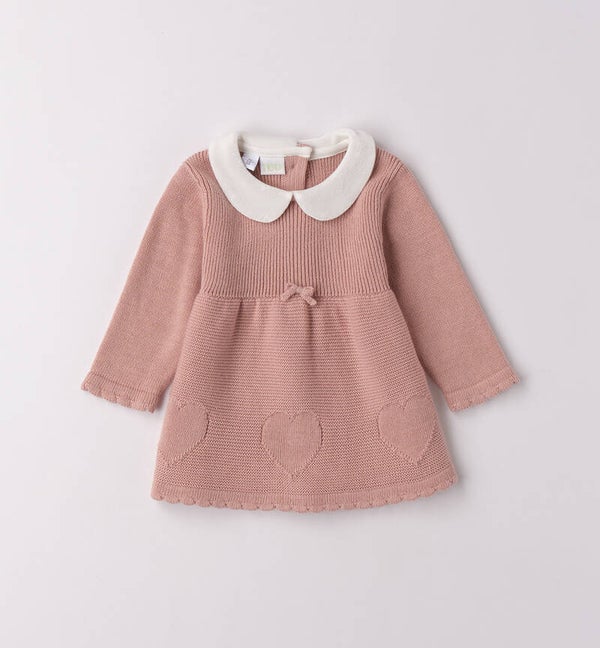 Abito in tricot rosa