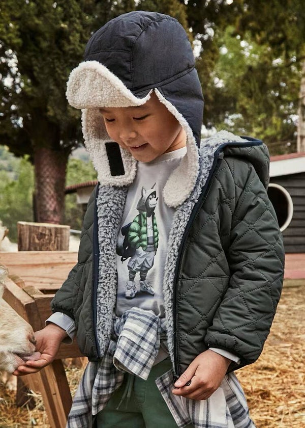 Giubbotto reversibile lavagna