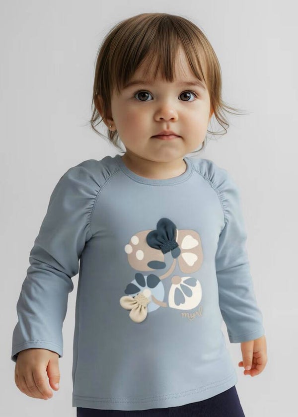 T-shirt con stampa azzarro