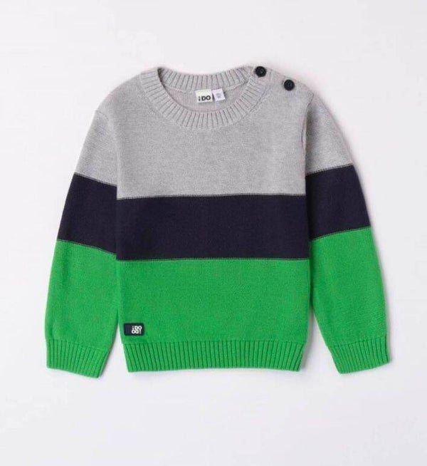 Maglione righe in cotone