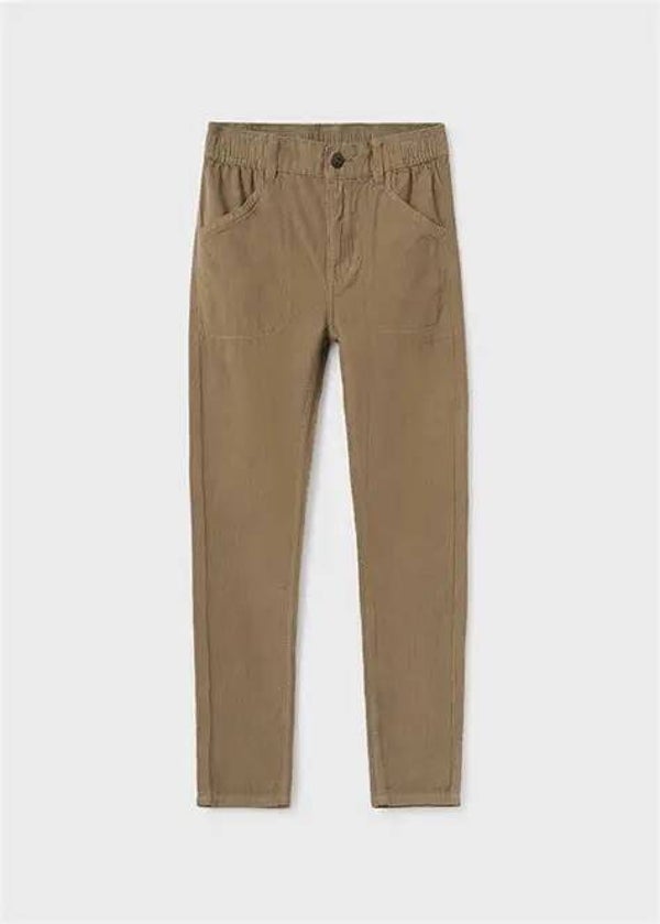 Pantalone mille righe velluto oliva chiaro