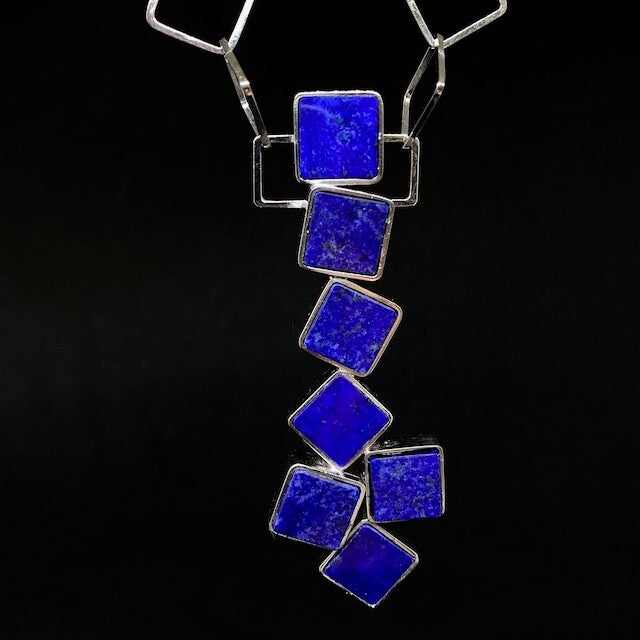 Silver / Lapis Lazuli