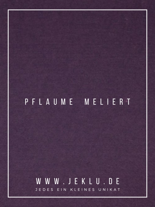 Filzplatte - Pflaume meliert - 75 x 50 cm