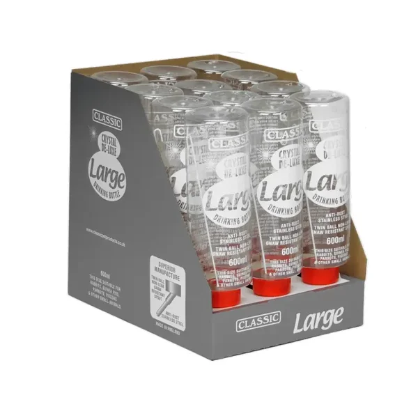 Classic Crystal Deluxe Drinkfles 600 ml konijn