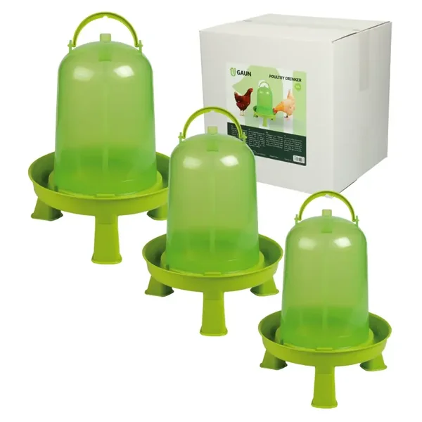 Gaun Pluimvee Drinktoren op Pootjes Limoengroen 3L 5L 8L 10L
