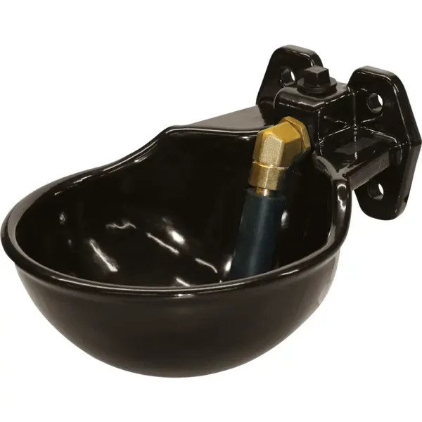 Drinkbak + staaf geemailleerd Complete set