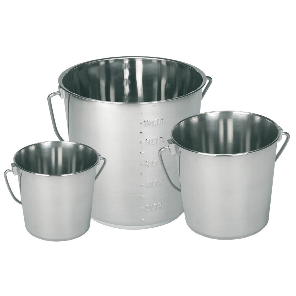 Emmer RVS 5,7 l of 8,5 l