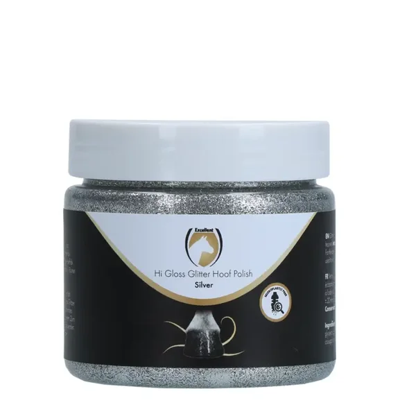 Excellent Horse Hi Gloss Glitter Hoeflak, met gratis kwast!