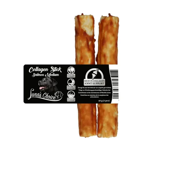 Luna's Choice Collagen Chews Stick Zalm M