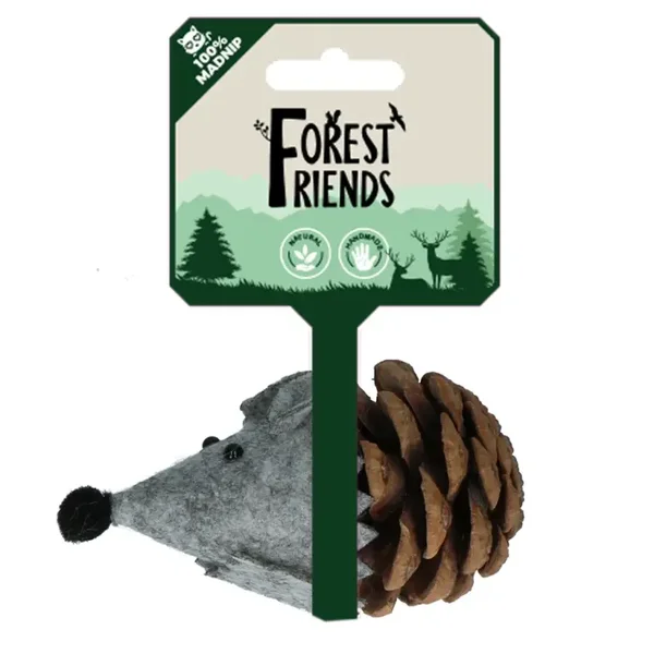 Forest Friends Mouse Grijs Kat