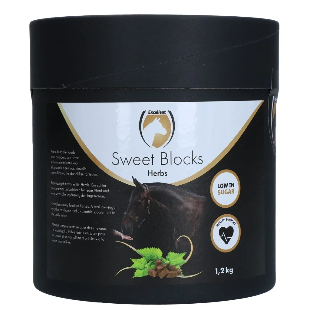 Excellent Horse Sweet Blocks Kruiden 1,2 kg