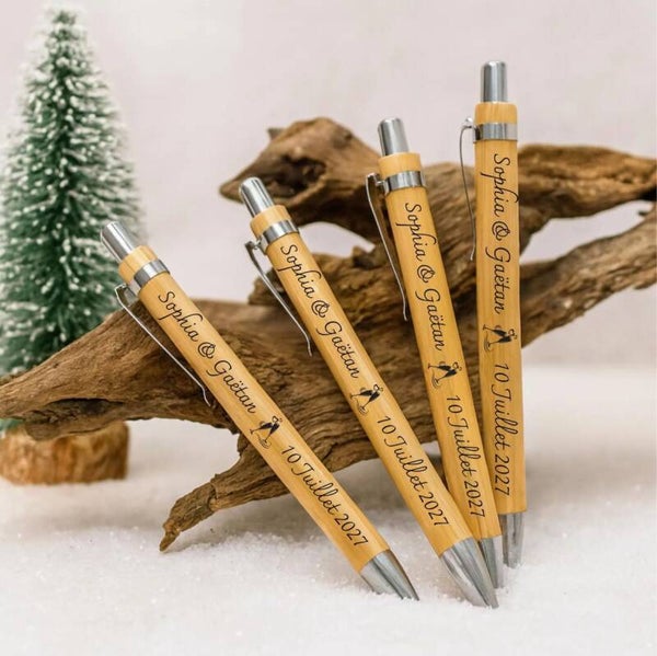 Stylos Bambous personnalisables