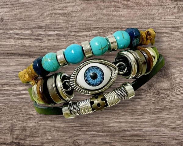 EVIL BLUE  EYE BRACLET