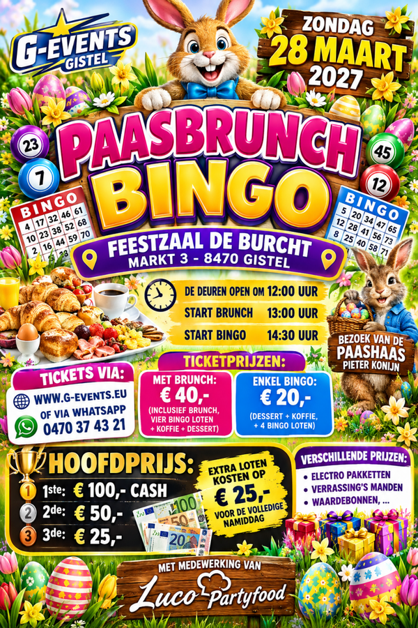2DE PAASBINGO 28/03/2027